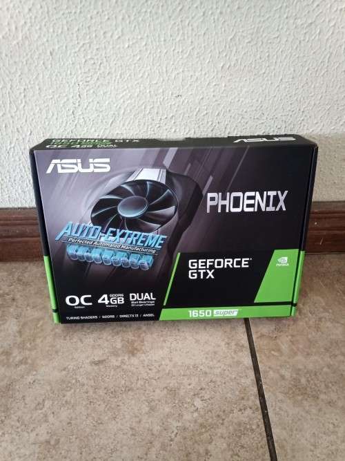 Nvidia GeForce GTX 1650 Super 4GB GDDR6 OC Gaming Graphics Card - Asus Phoenix. New Boxed