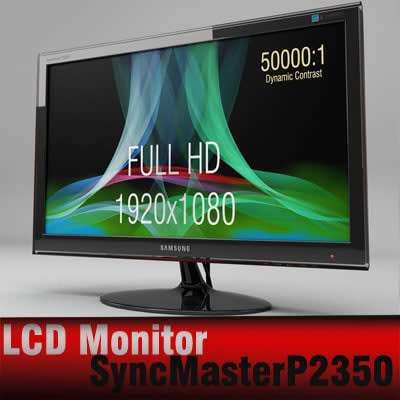 Samsung Syncmaster P2350 23-inch Full HD 1080p Wide-Screen LCD Monitor