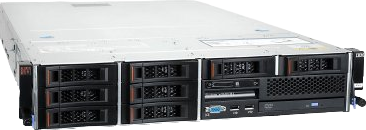 Lenovo X3630 M4 Server, 2 x Intel Xeon Quad Core, 96GB Ram, 4TB HDD