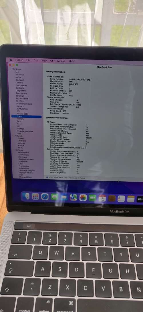 MacBook Pro 13 inch Retina with Touch Bar