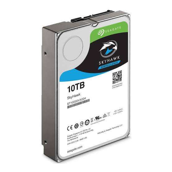 10TB Seagate SkyHawk 3.5 inch Hard Drive