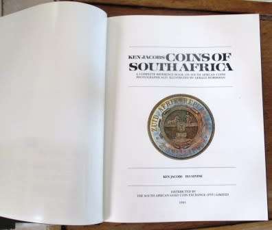 Coins of South Africa -K.Jacobs E. Levine. Limited edition 924/1000