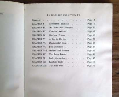 Trader on The Veld by Albert Jackson  as told to Eric Rosenthal