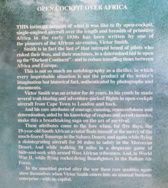 Open Cockpit Over Africa - Victor Smith