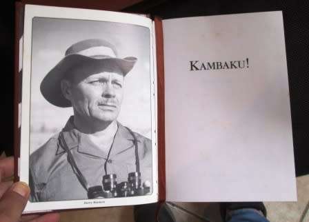Kambaku - Harry Manners Rowland Ward limited edition 147/500 signed by publisher, slipcase SCARCE!