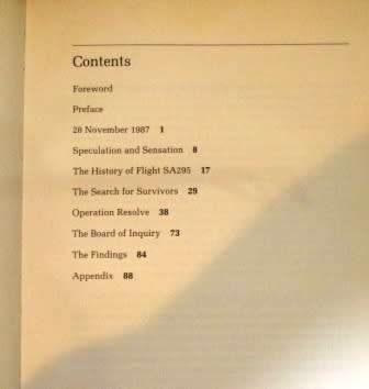 Helderberg Death Flight SA 295 - Ronnie Watt