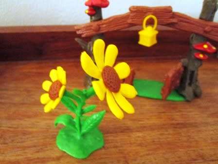 Original Vintage Smurf Gate Playset 40050