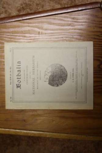 The Cycads of Southern Africa - R.A Dyer ( Bothalia Vol III part 4 1965)