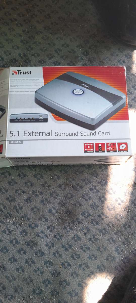 5.1 EXTERNAL SOUND CARD