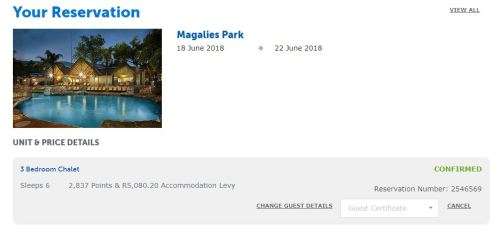 Magaliespark 6 sleeper Midweek