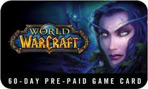 World of Warcraft 60 day pre-paid game card