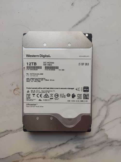 12TB Hard Drive - SAS
