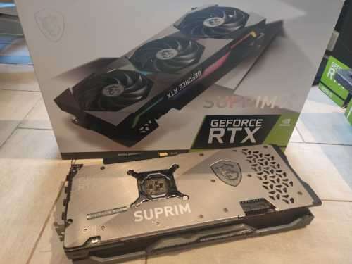RTX 3070 Ti - With warranty- MSI Suprim X