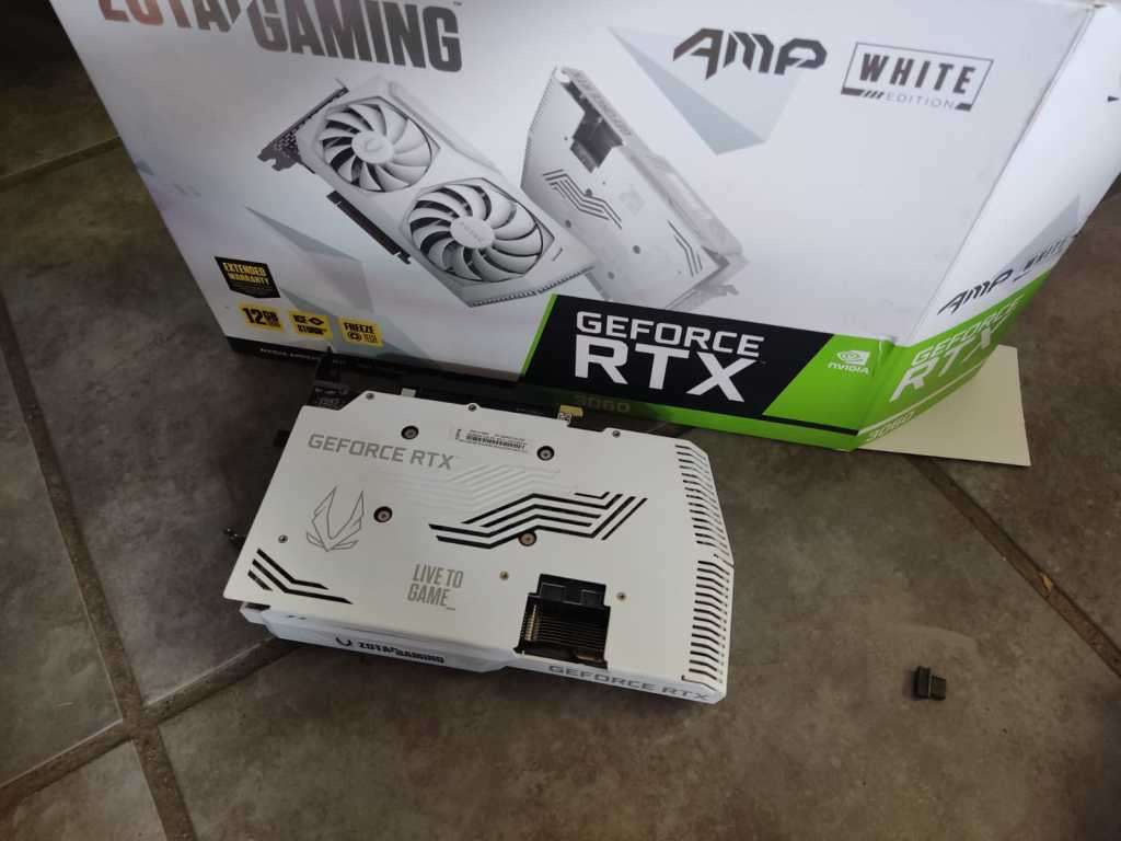RTX 3060 - WIth Warranty - Zotac Amp White edition