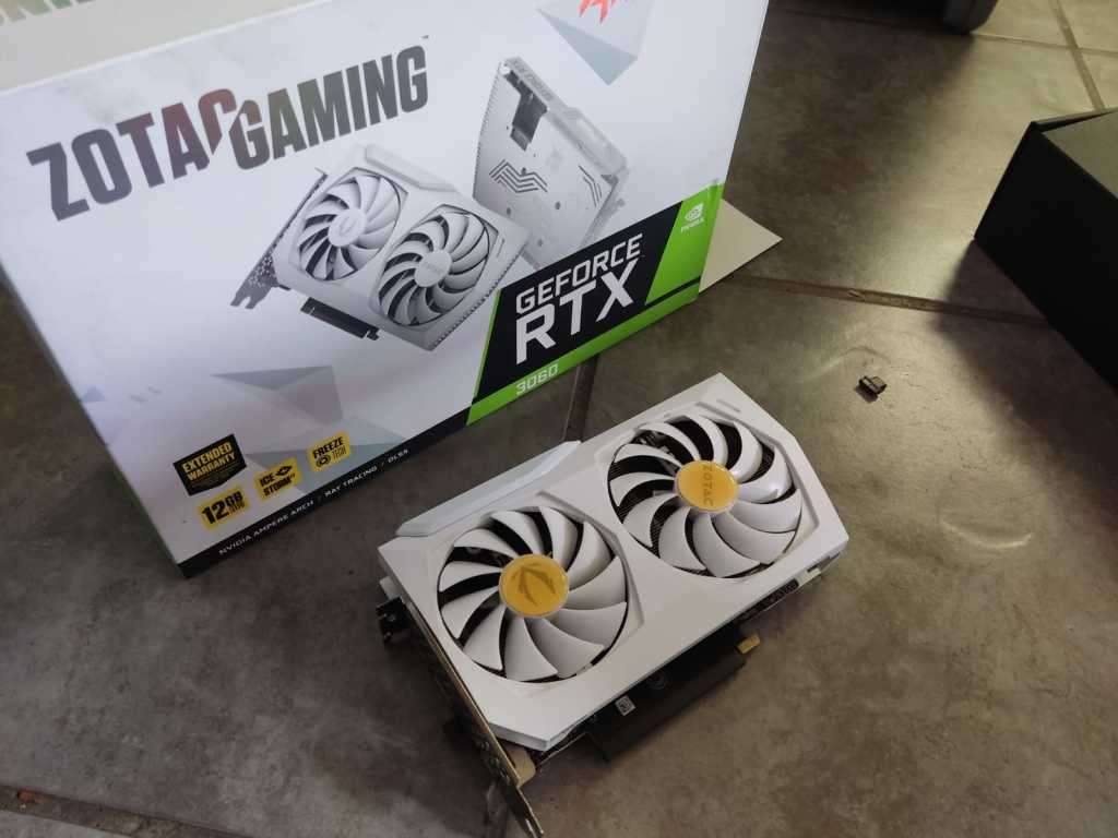 RTX 3060 - WIth Warranty - Zotac Amp White edition