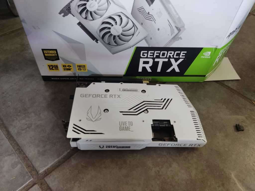 RTX 3060 - WIth Warranty - Zotac Amp White edition