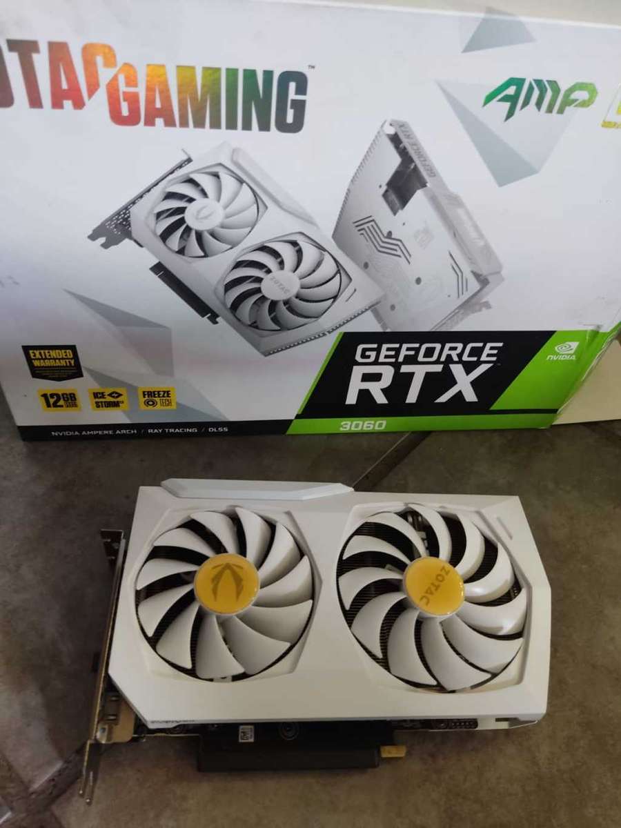 RTX 3060 - WIth Warranty - Zotac Amp White edition
