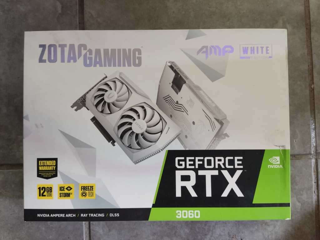 RTX 3060 - WIth Warranty - Zotac Amp White edition