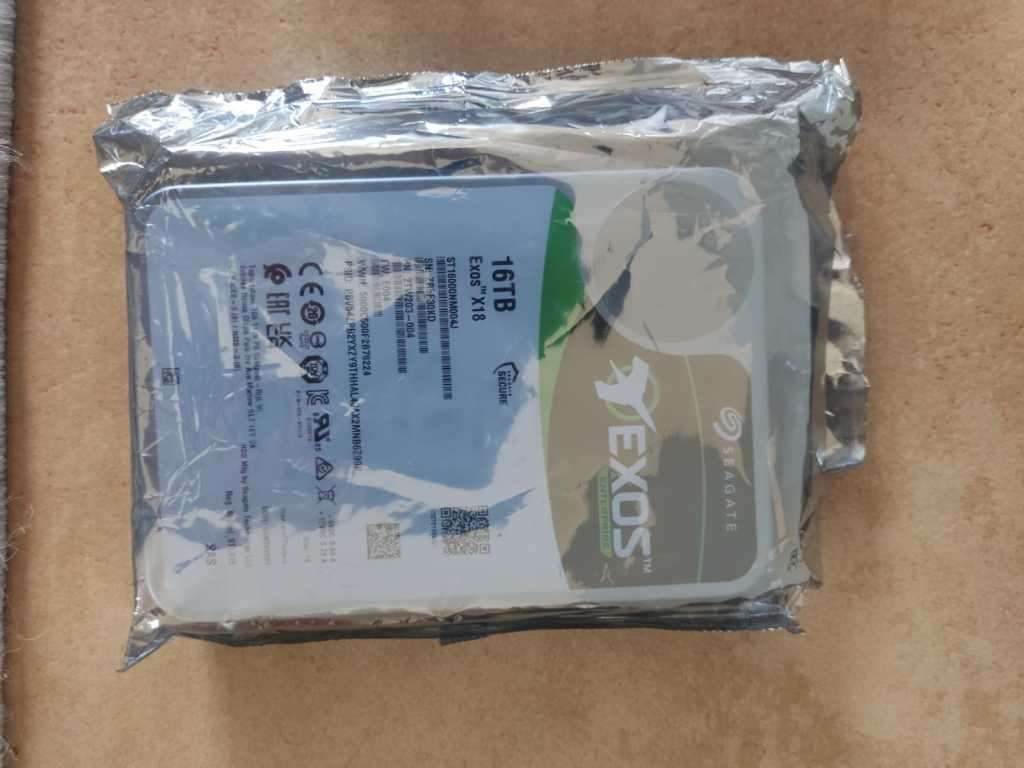 16TB Server Hard Drive (SAS) + Warranty - Like New