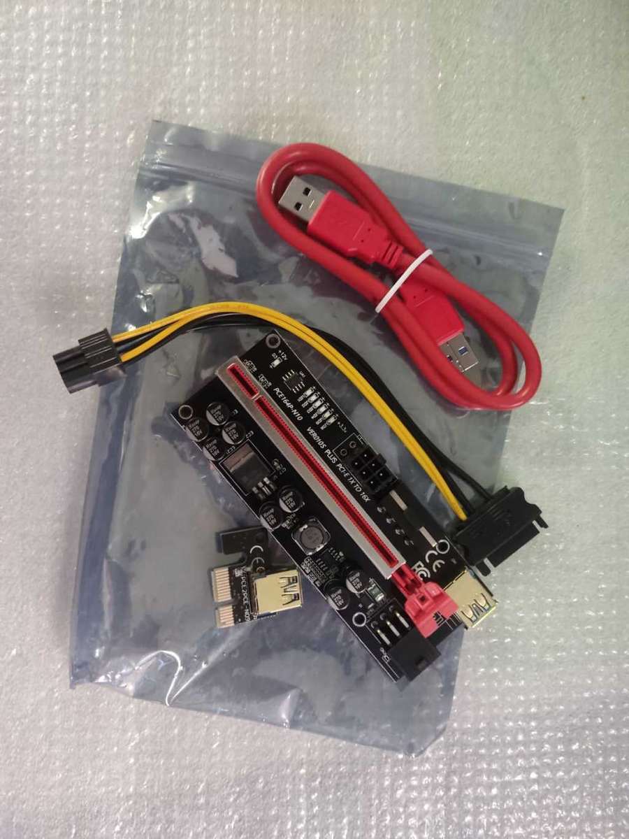 PCIe Riser Kit - PCI-e x1 To PCI-e x16 Riser