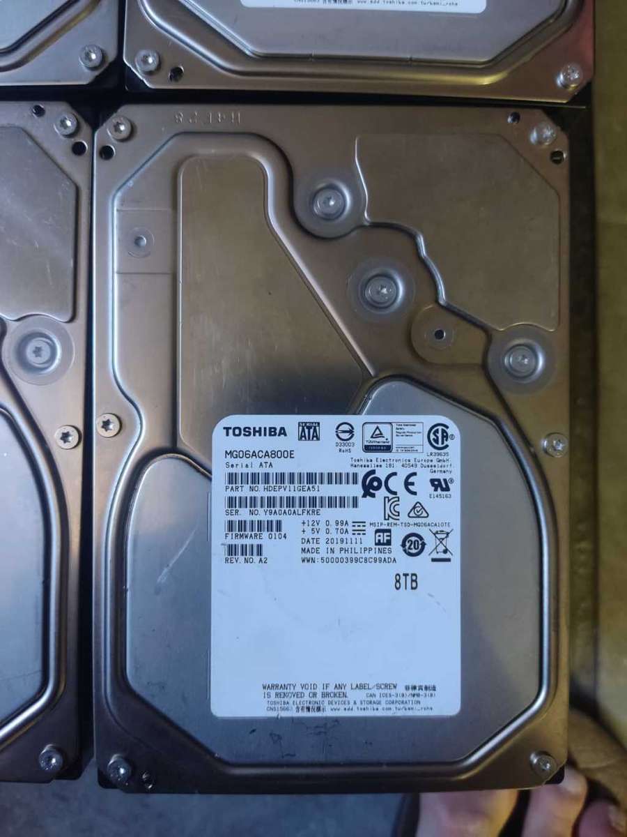 8TB Hard Drive - Toshiba