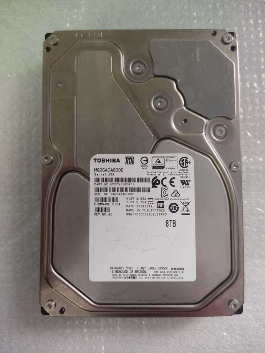 8TB Hard Drive - Toshiba