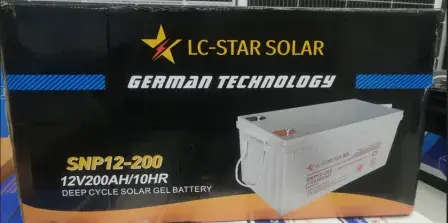 200ah LC Star Solar Battery