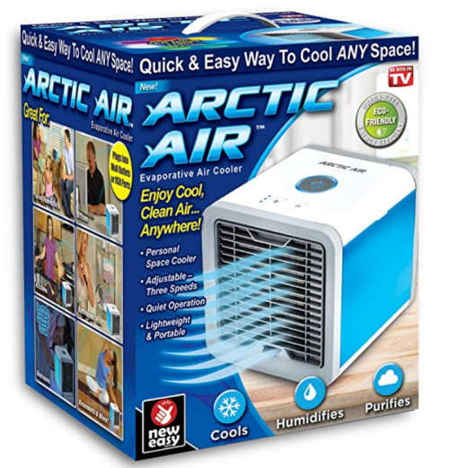 Arctic Air Personal Space Cooler, Portable Air Conditioner, Humidifier