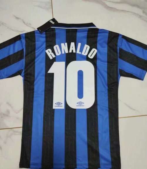 Retro Inter Milan (Ronaldo) 97/98 Home shirt  XL