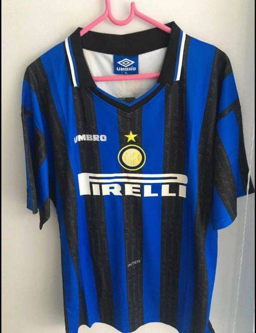 Retro Inter Milan (Ronaldo) 97/98 Home shirt  XL