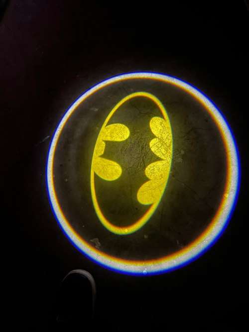 Batman Car Door Ghost Lights