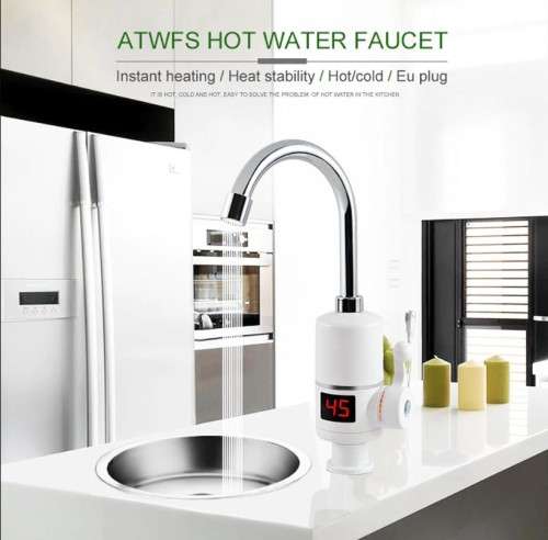 Instant Electric Heating Water Faucet - Vertical