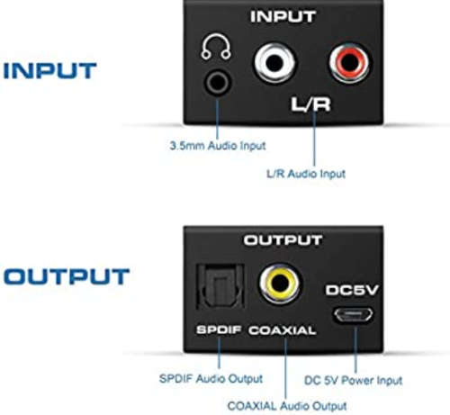 Analog To Digital Audio Converter
