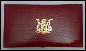 1976 -10 Coin Long Proof Set With 1 Rand And 2 Rand Gold Coins And 1 Rand Silver Coin.