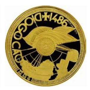 1987-1988 4 Coins Portuguese Prestige Proof Set, Series I, Portuguese Discoveries