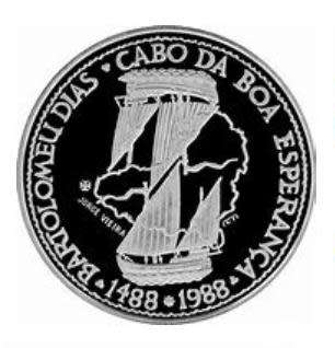 1987-1988 4 Coins Portuguese Prestige Proof Set, Series I, Portuguese Discoveries