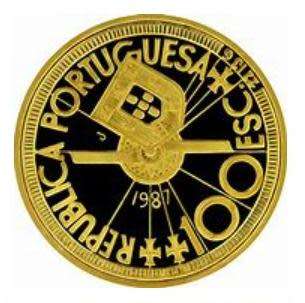 1987-1988 4 Coins Portuguese Prestige Proof Set, Series I, Portuguese Discoveries