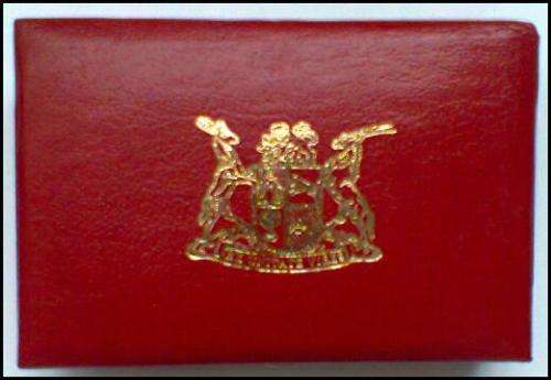 1989  1/2 Ounce Proof Gold Krugerrand Presented in a S.A Mint Red Box.