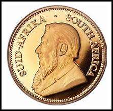 1985 4 Coin Gold Proof Krugerrand Set - 1,  1/2,  1/4 and 1/10 Ounce in a South African Mint Stinkwo