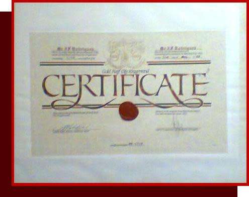 1988 1/10 Ounce Proof Gold Krugerrand with GRC Mint Mark, in a South African Mint Red  Box