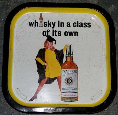 Teachers Whiskey Tray