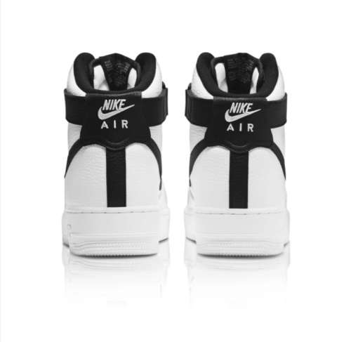 NIKE MEN'S AIR FORCE 1 '07 HIGH WHITE/BLACK SNEAKER