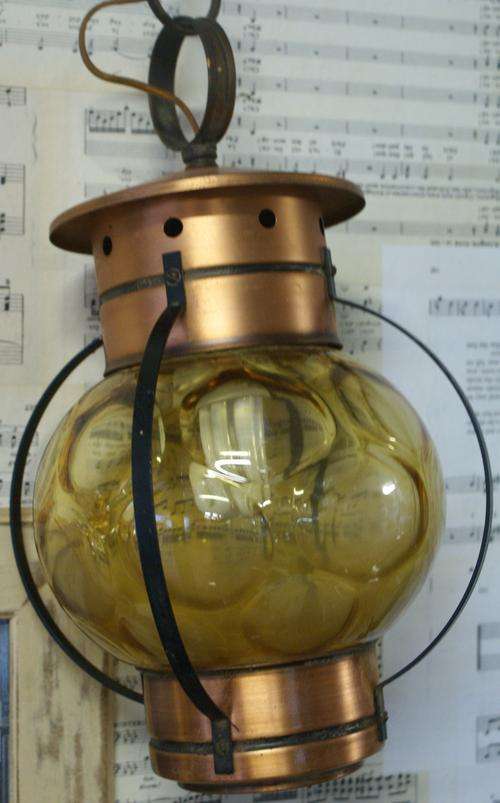 COPPER CEILING LIGHT!!!!