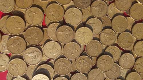 110 X RSA 2002 SOCCER 50C COINS. YOUR BID IS FOR THE LOT.