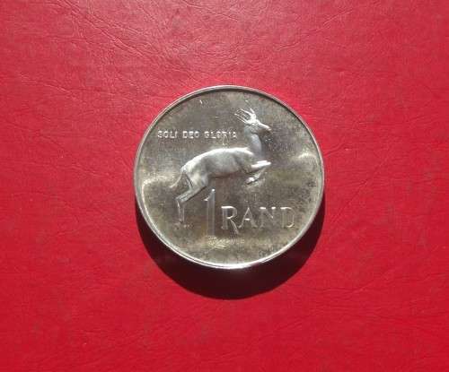 1965 PROOF RSA SILVER RAND. ENGLISH LEGEND.