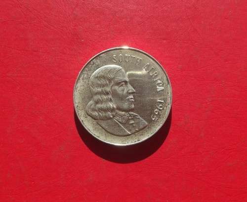 1965 PROOF RSA SILVER RAND. ENGLISH LEGEND.