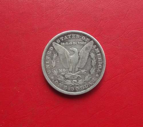 1879 USA MORGAN SILVER DOLLAR. 90% SILVER CONTENT. CROWN SIZE.