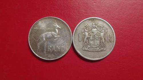 SILVER ONER RAND COMBO.  15 GRAMS EACH.  80% SILVER.  BID PER COIN TO TAKE BOTH.