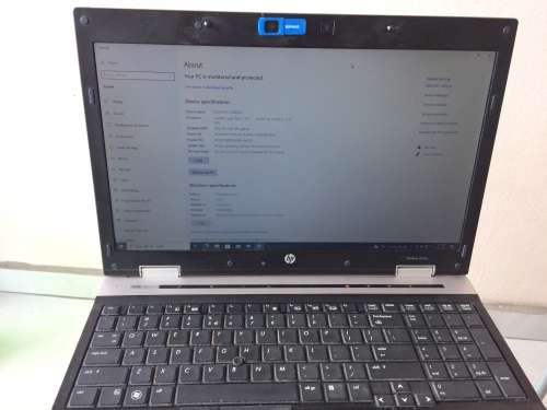 Clean Silver hp EliteBook 8540p i7 - M620 Laptop (i7 Dual Core) NVIDIA® NVS 5100M Win 10 Pro