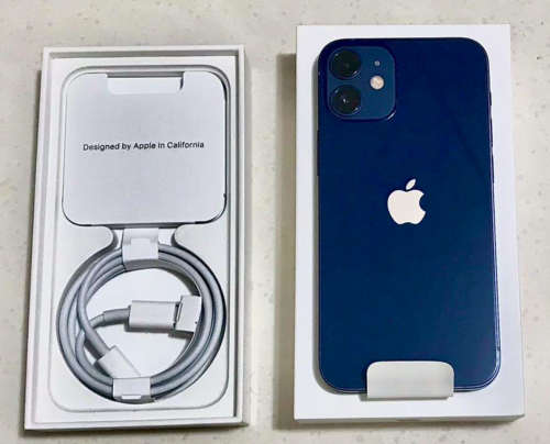 iPHONE 12 MINI 128GB BLUE BOXED